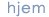 hjem